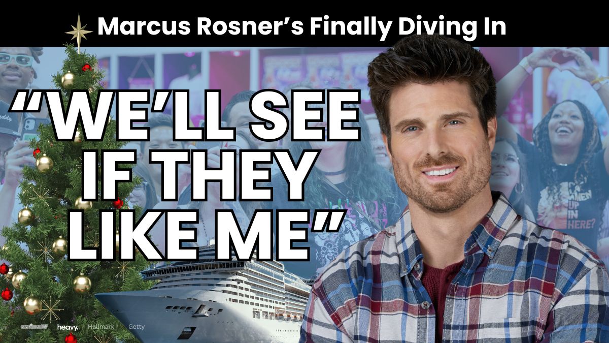 Why Hallmark's Marcus Rosner is So Nervous to Meet His Fans