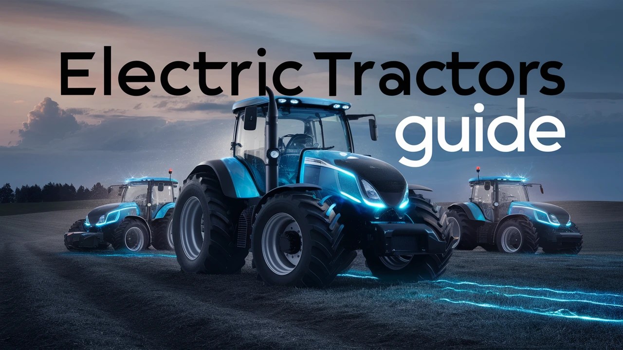 Electric Tractors in 2024 EcoFriendly Farming Solutions • Heavy