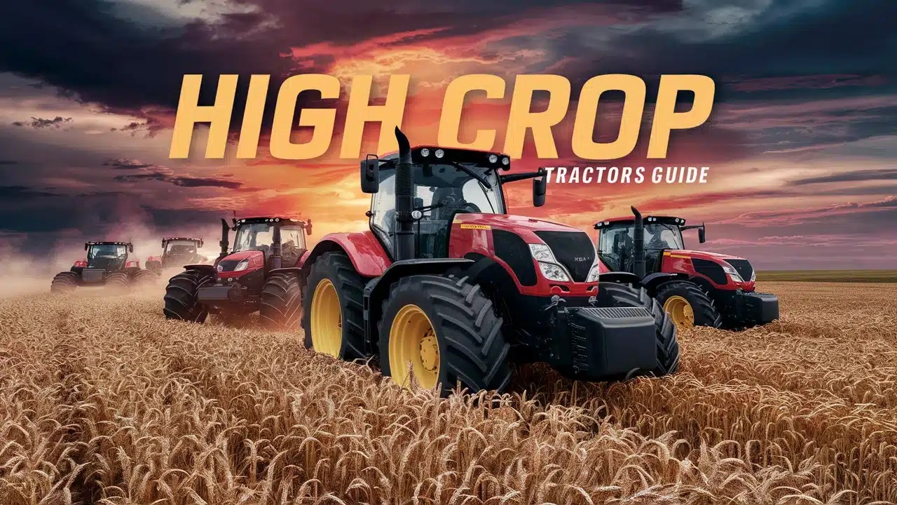 High Crop Tractors 2024 Guide Designed for Efficient Farming • Heavy
