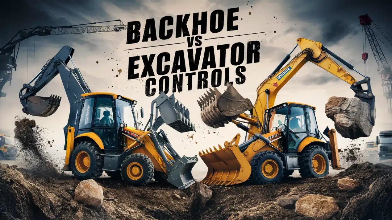 Backhoe vs Excavator Controls (SAE vs ISO Comparison) • Heavy Equipment