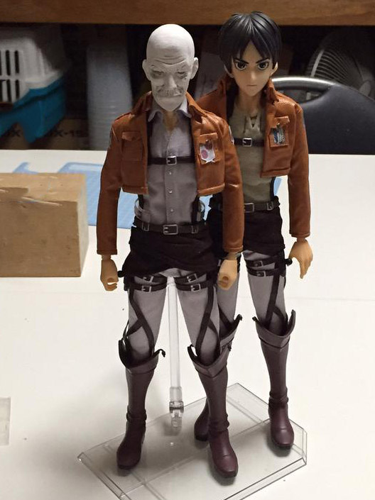 「フィギュアヘッド（頭）を作ろう」 ヘビーゲイジフィギュア教室