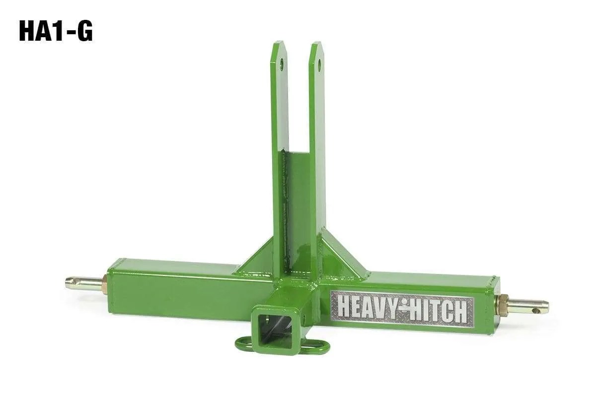 Category 1, 3 Point Hitch Receiver Drawbar Adapter