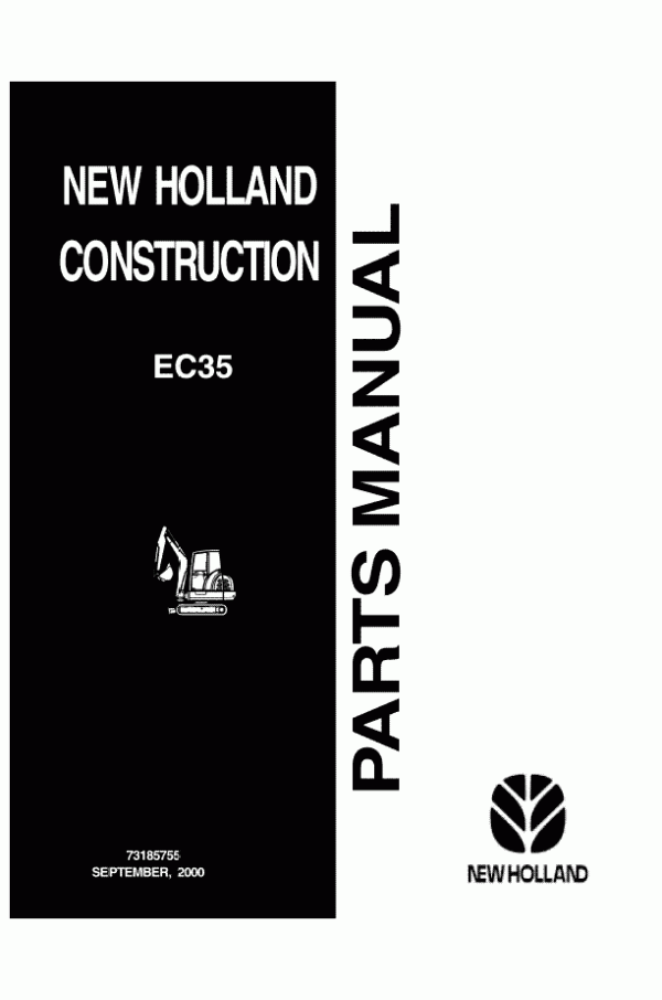 New Holland CE EC35 Parts Catalog