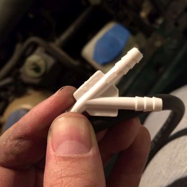 BATTLE WIPER HOSE! [ MKIV Golf Windshield Wiper Hose Replacement