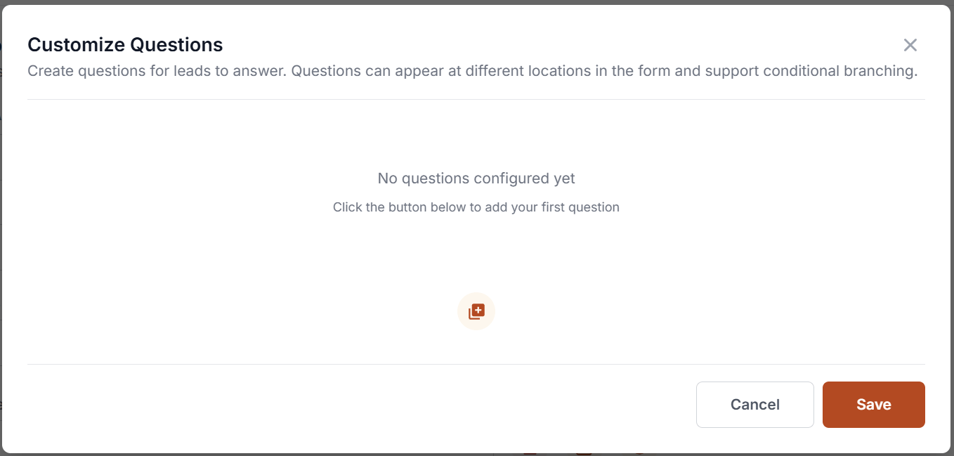 Customize Questions for Additional Lead Information HeavySet Tech
