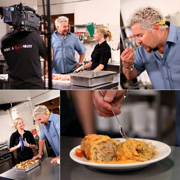 Behind the Scenes of Diners, DriveIns and Dives Heavy Table