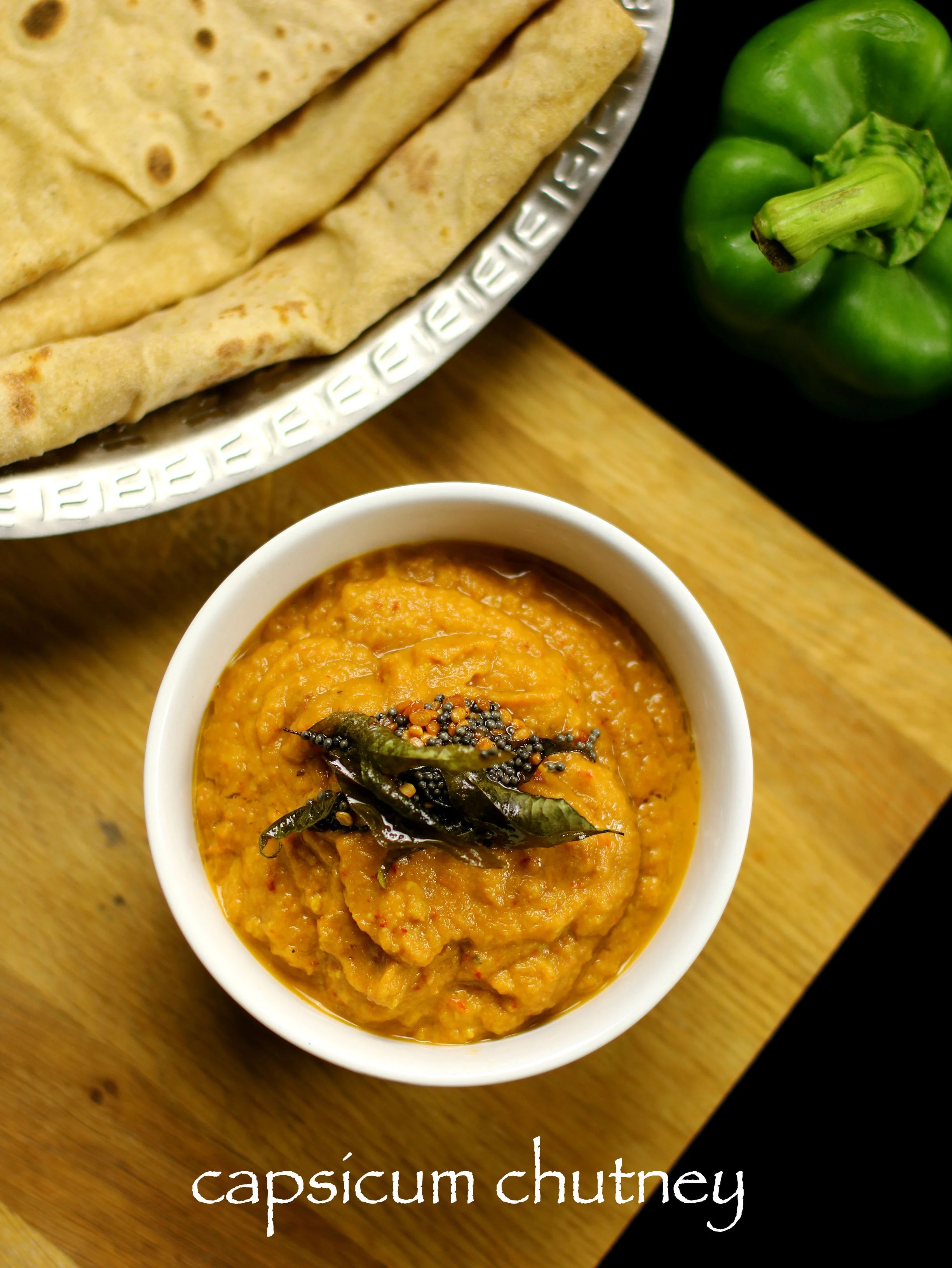 capsicum chutney recipe capsicum tomato chutney recipe