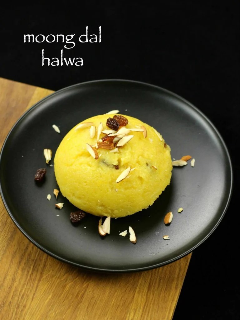 moong dal halwa recipe moong dal sheera recipe hebbar's kitchen