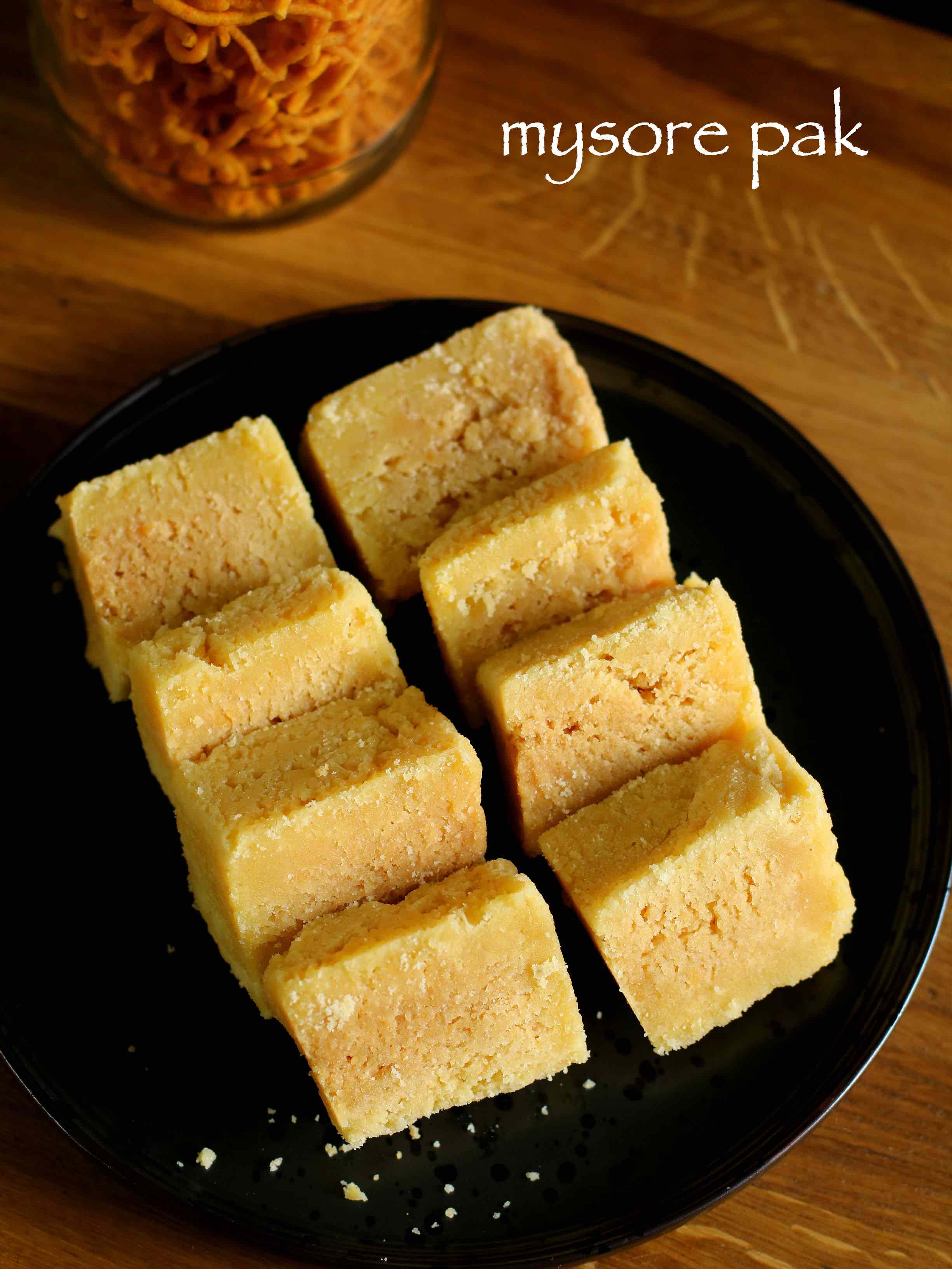 mysore pak recipe easy homemade mysore pak recipe