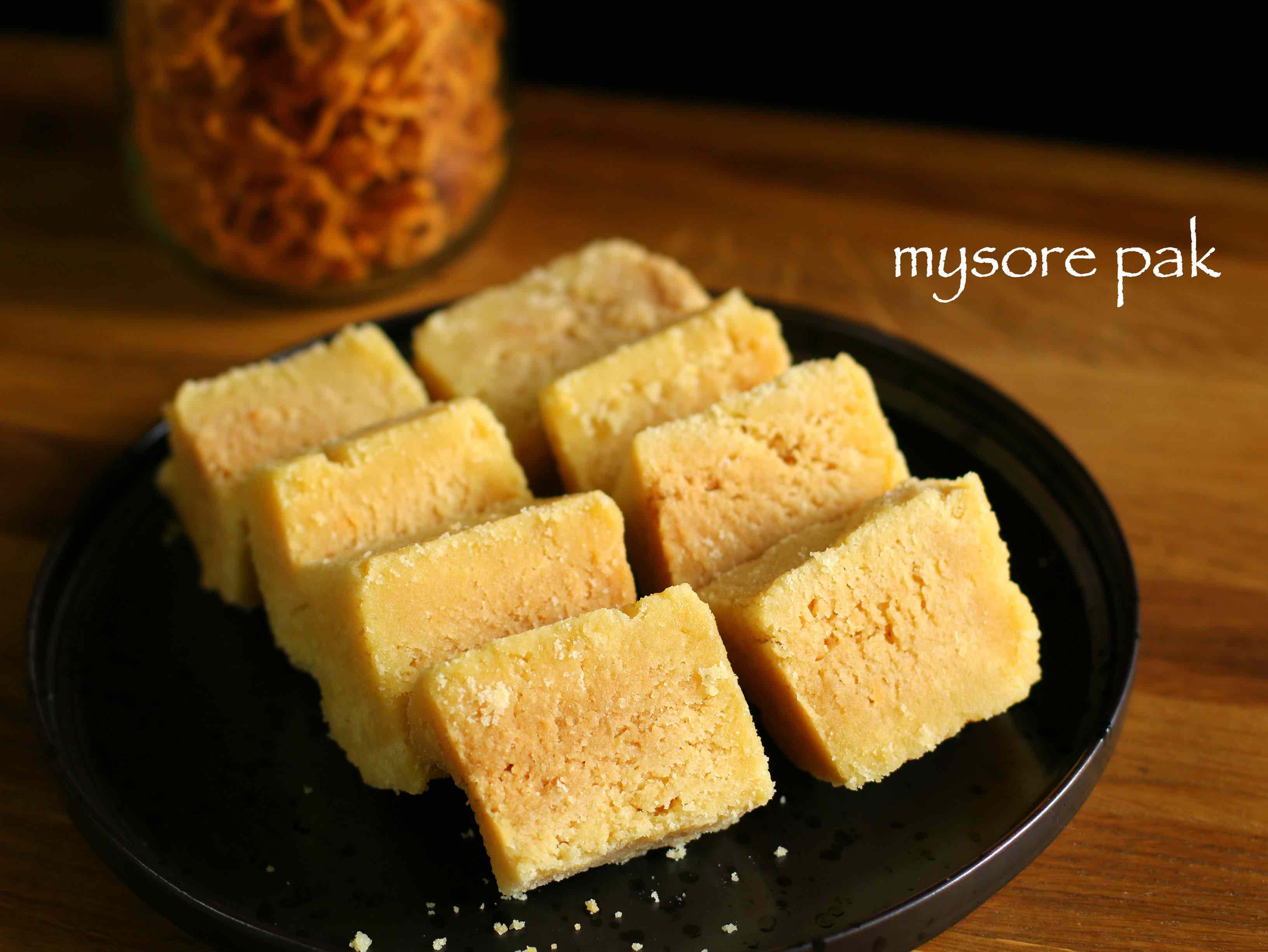 mysore pak recipe easy homemade mysore pak recipe