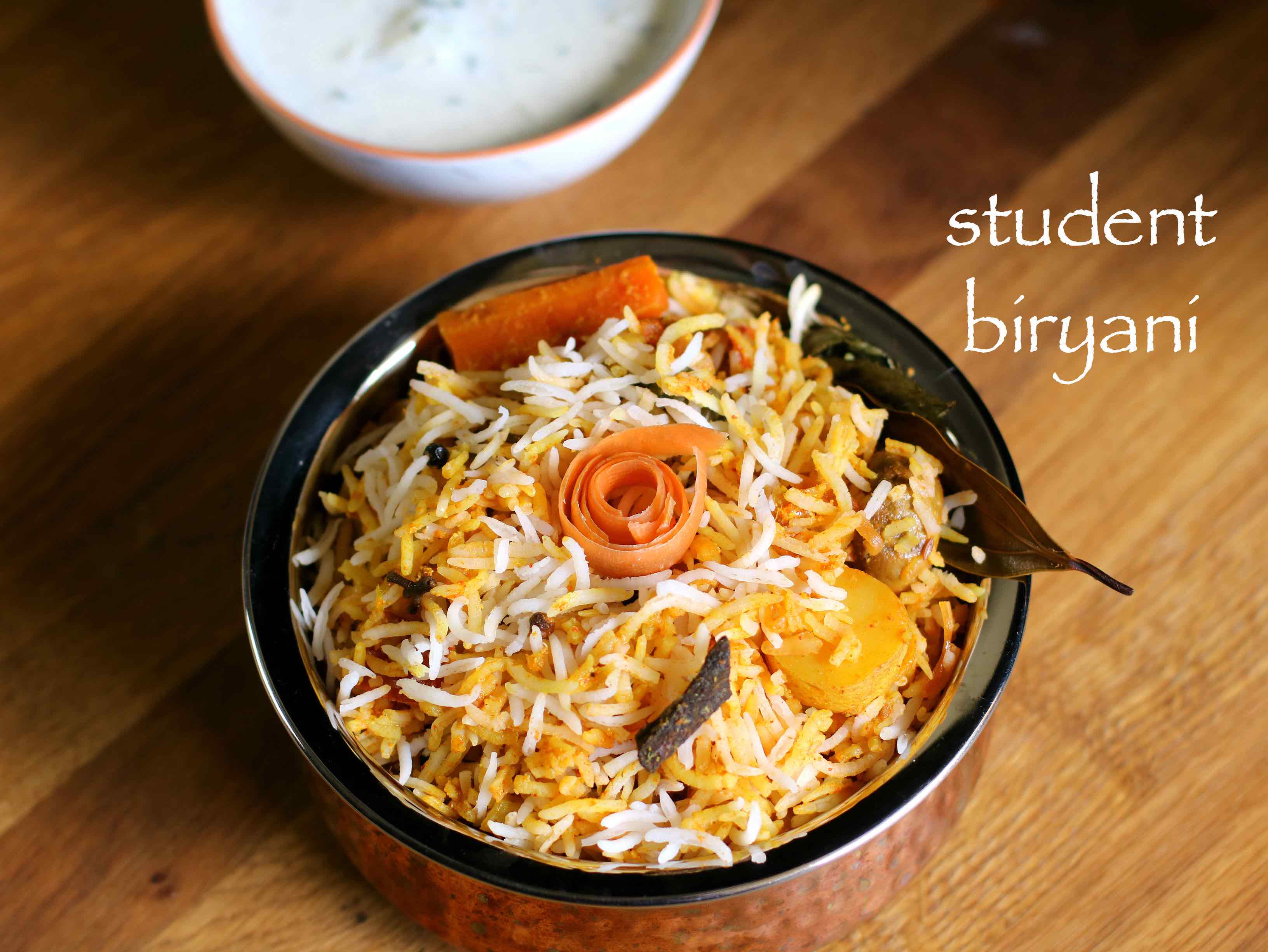 student biryani recipe veg student biryani recipe veg biryani recipe