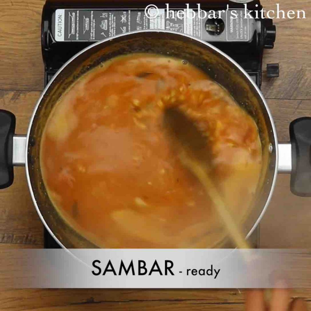sambar vada recipe | how to make sambar vadai or vada sambar