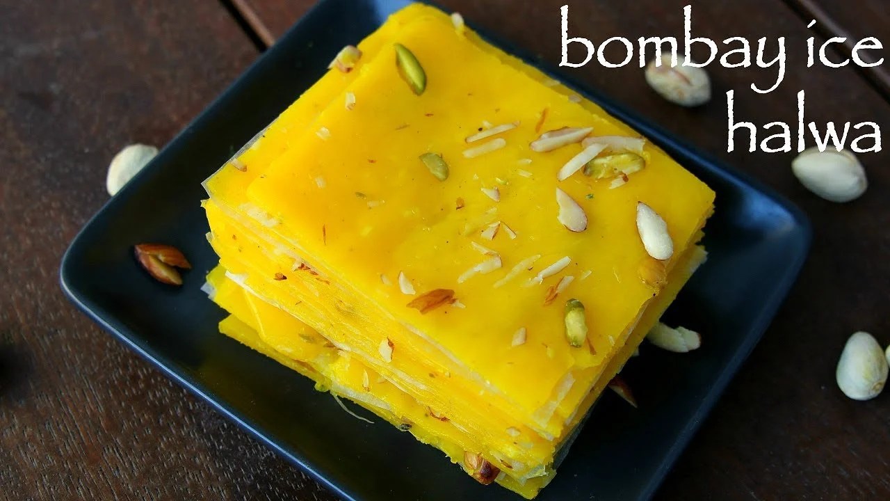 ice halwa recipe bombay ice halwa mumbai halwa or mahim halwa