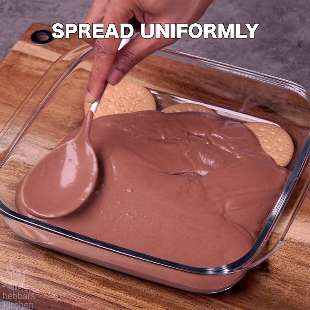 Marie Biscuit Pudding Recipe Biscuit Custard Chocolate Pudding