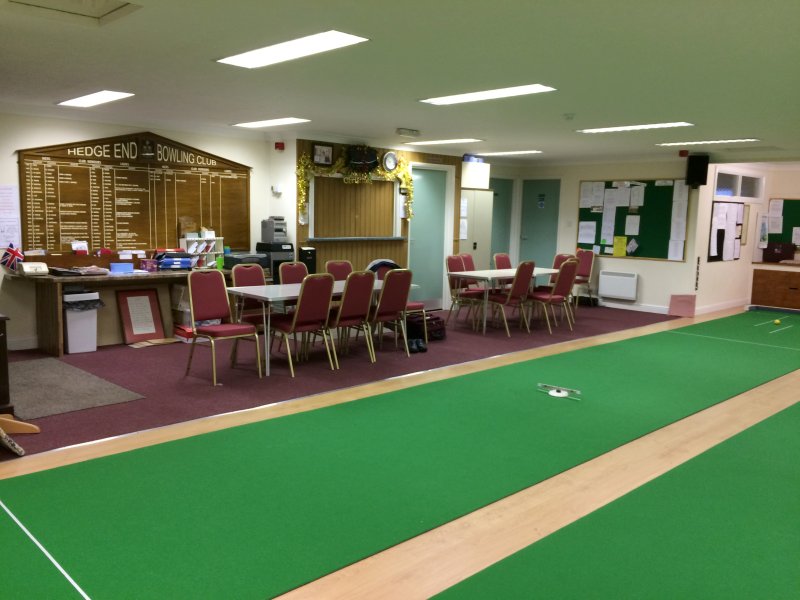Indoor Short Mat Bowling Hedge End Bowling Club