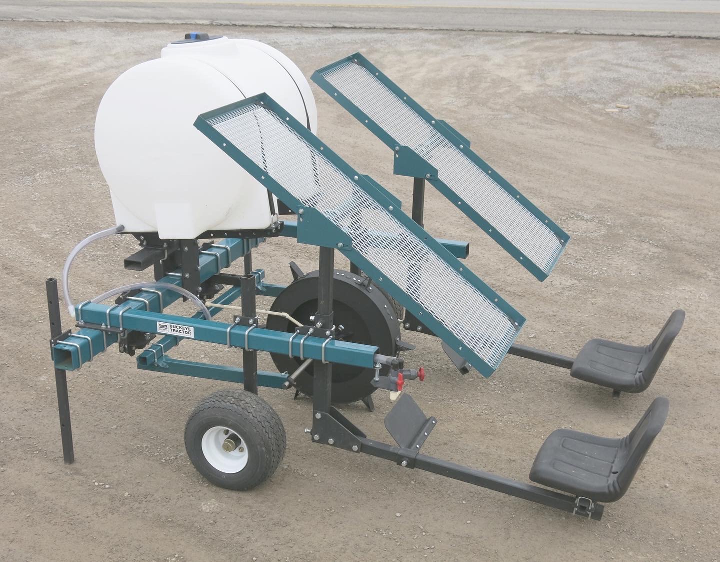 Water Wheel Transplanters - Heber Equipment - Farm Equipment, Organic
