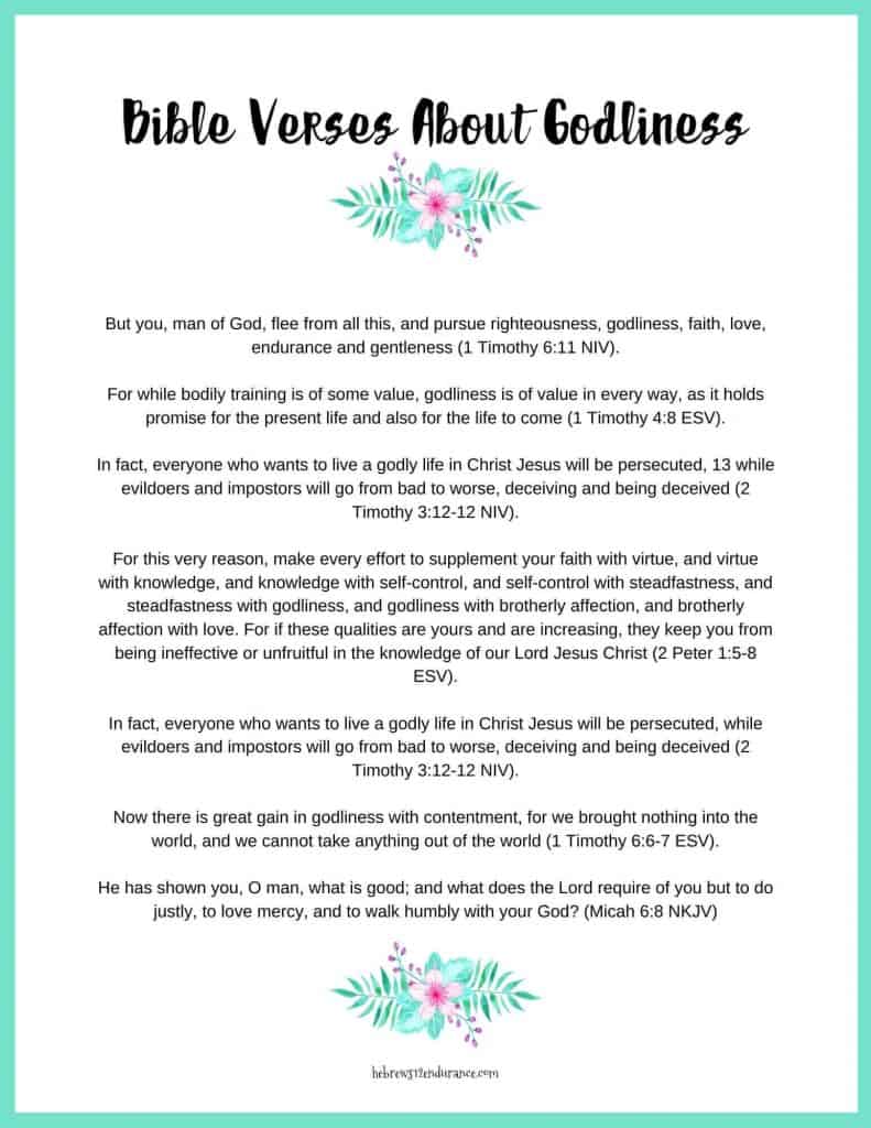 4 Simple Steps to Grow in Godliness Hebrews 12 Endurance