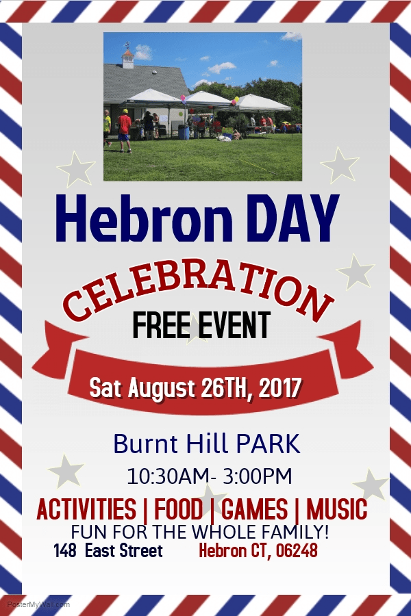 HEBRON DAY FLYER Town of Hebron