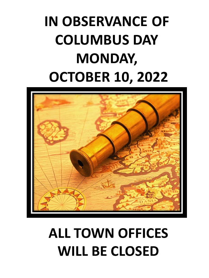 Holiday Observation All Town Offices Town of Hebron