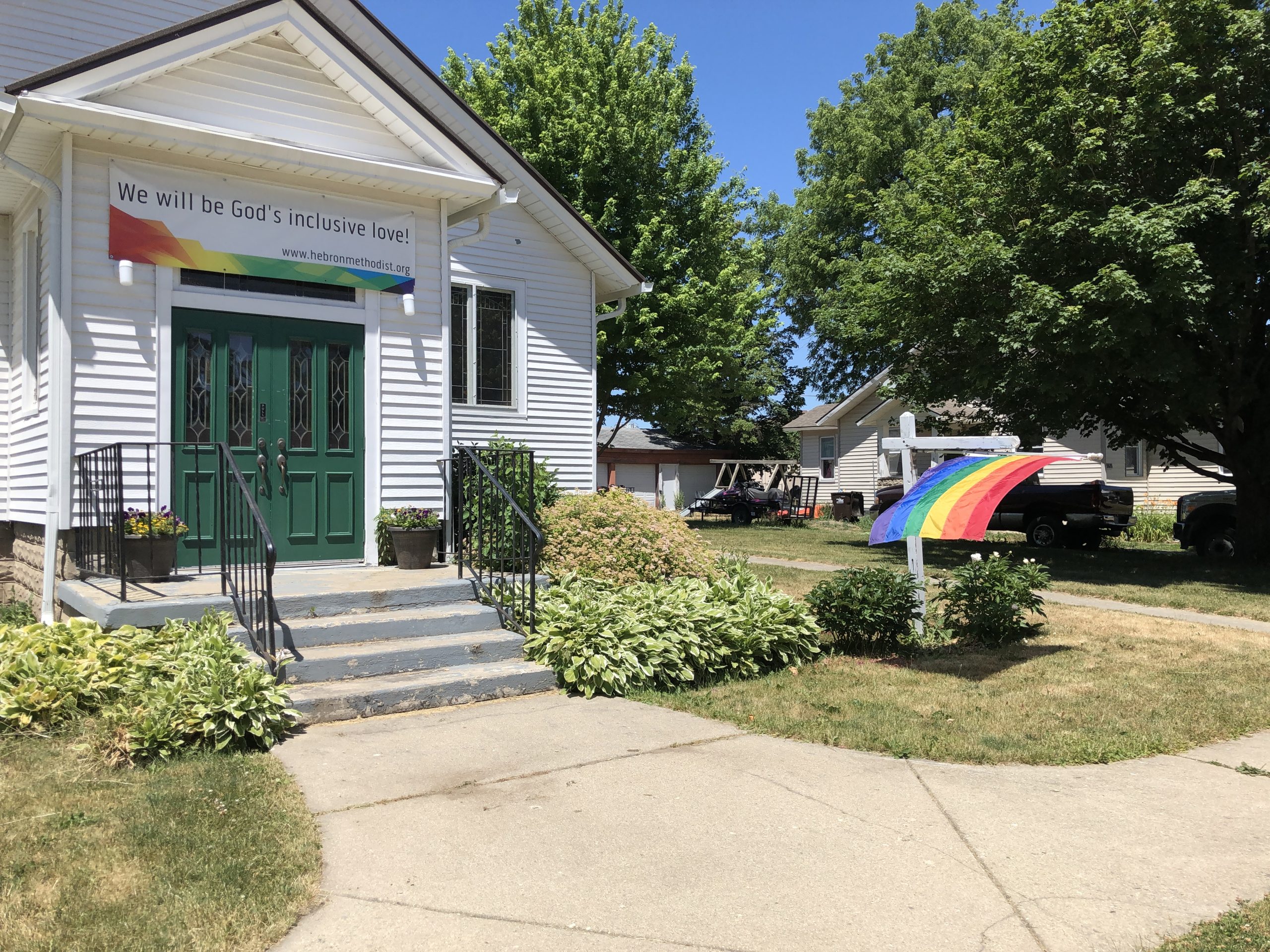 Hebron United Methodist Church We will be God's inclusive love.