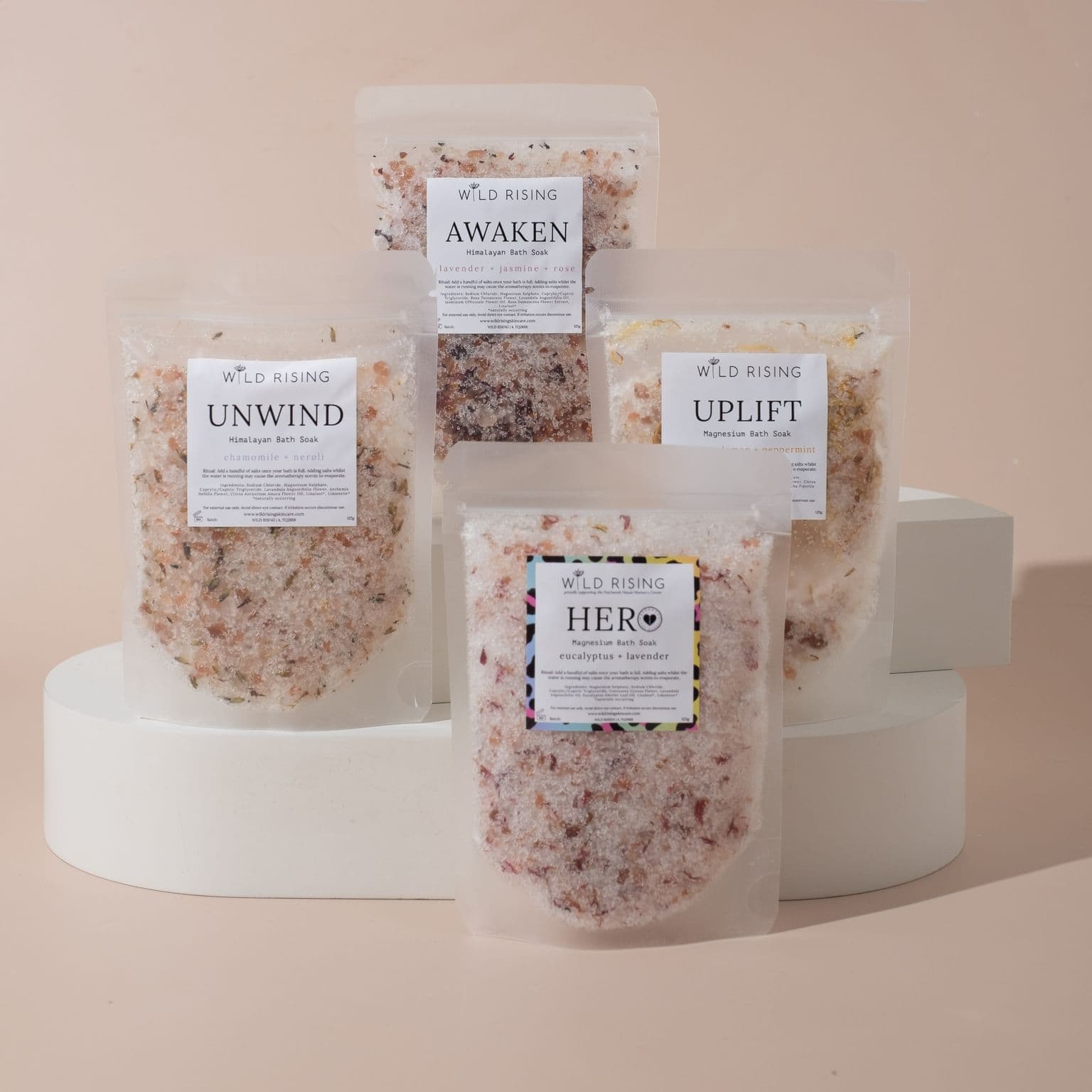 Complete Bath Salt Collection Hebridean Spa