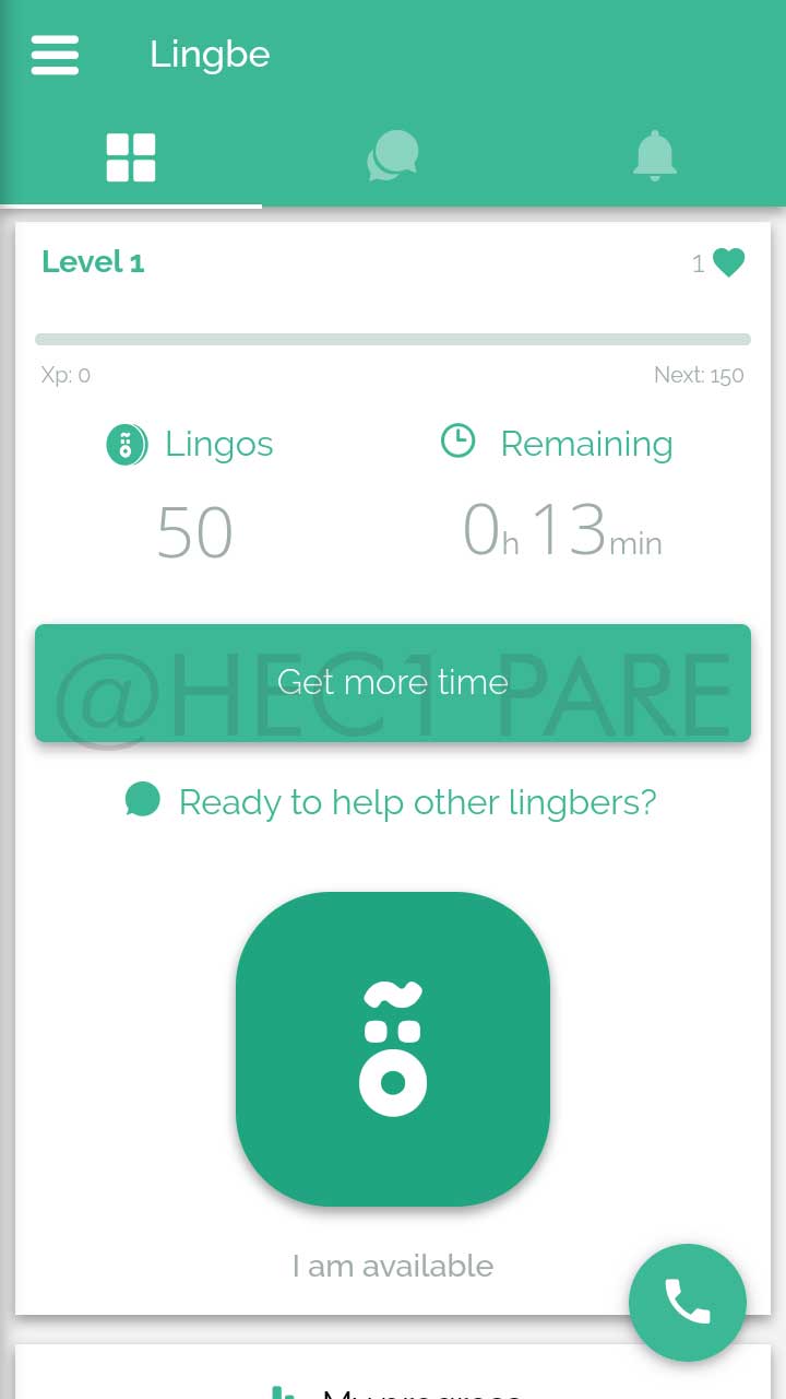 Belajar Speaking dengan Aplikasi Lingbe Kampung Inggris Pare