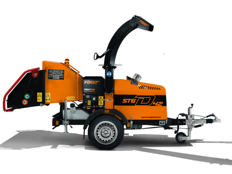Wood Chipper Hire HedgeHogs Landscaping and Maintenance in Harrogate, Yorkshire