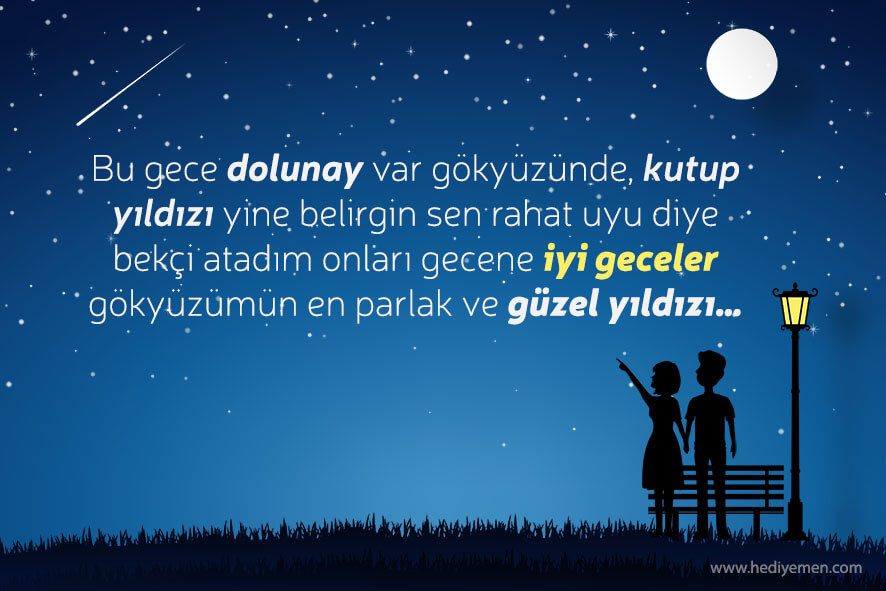 Sevgiliye İyi Geceler Mesajları Hediyemen Blog