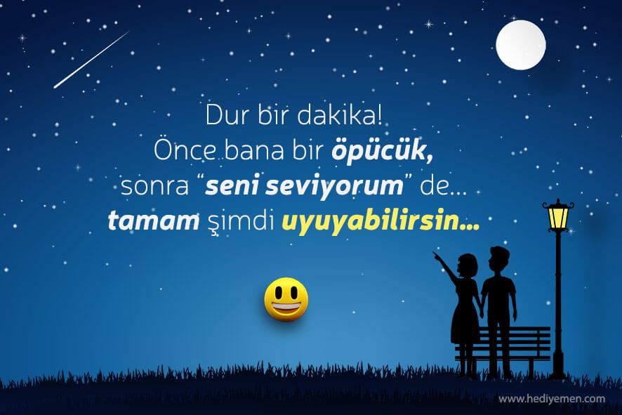Sevgiliye İyi Geceler Mesajları Hediyemen Blog