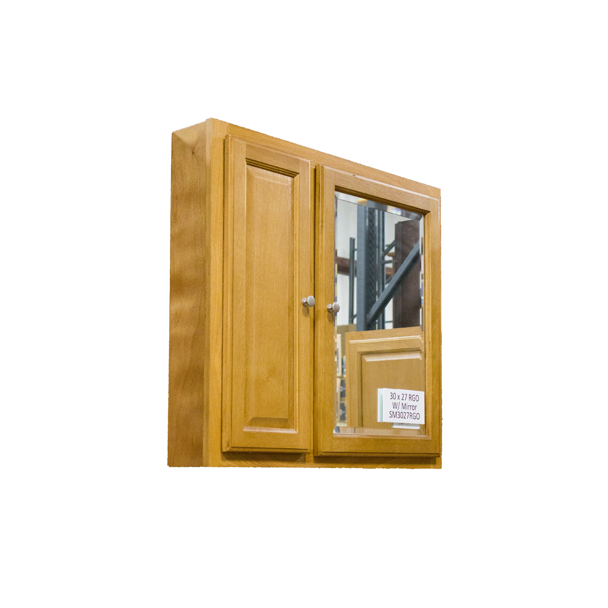 30x27 Regal Oak Medicine w/ Mirror Heeby's Surplus Inc.