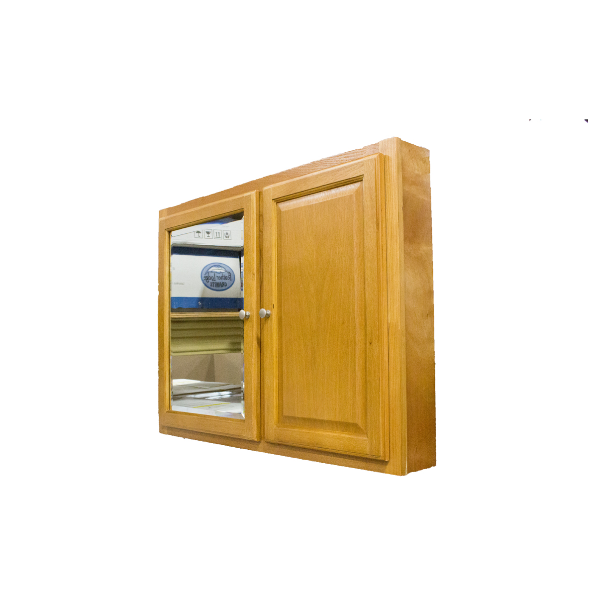 36x27 Regal Oak Medicine w/ Mirror Heeby's Surplus Inc.