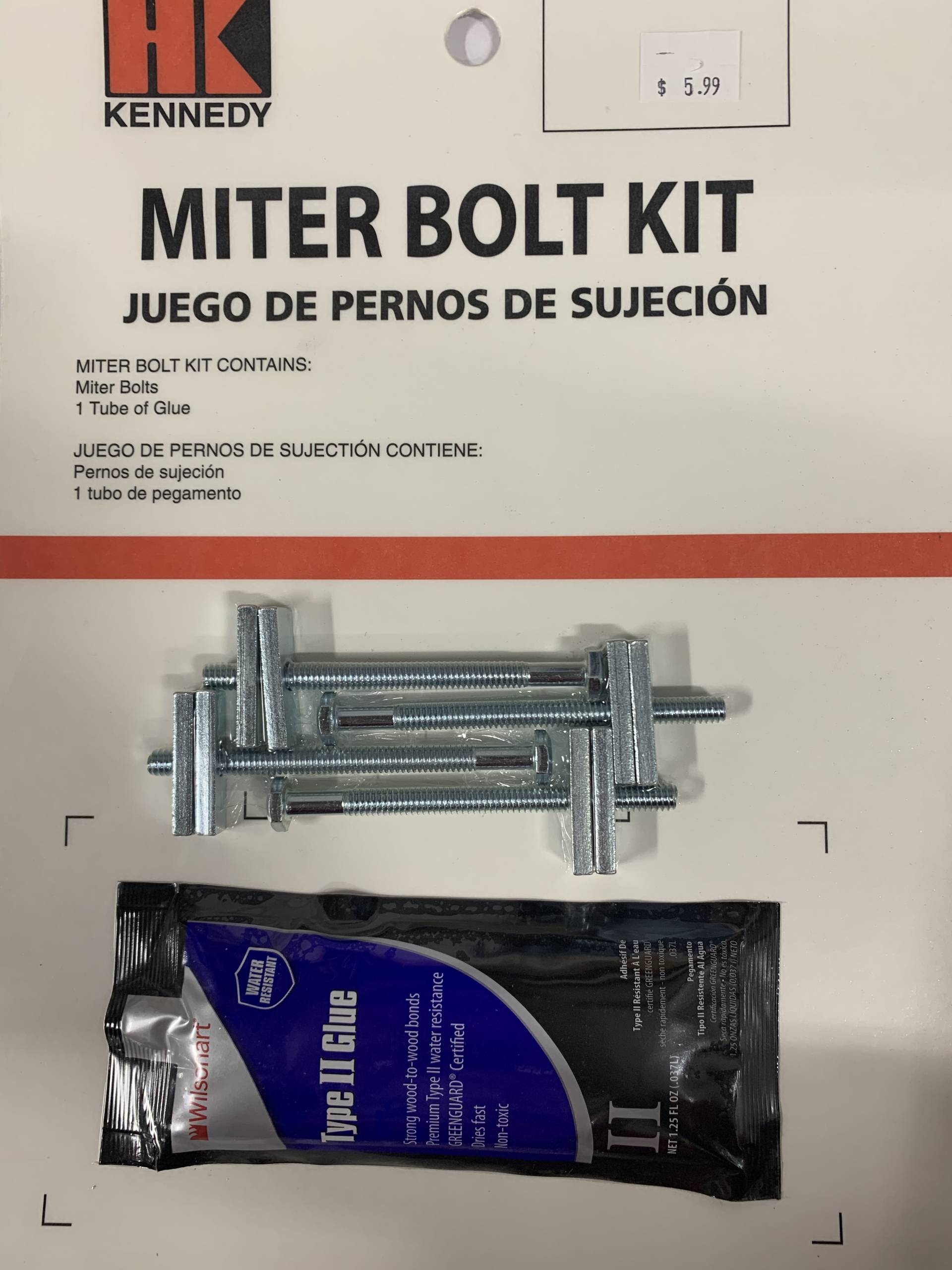 Miter Bolt Kit Heeby's Surplus Inc.