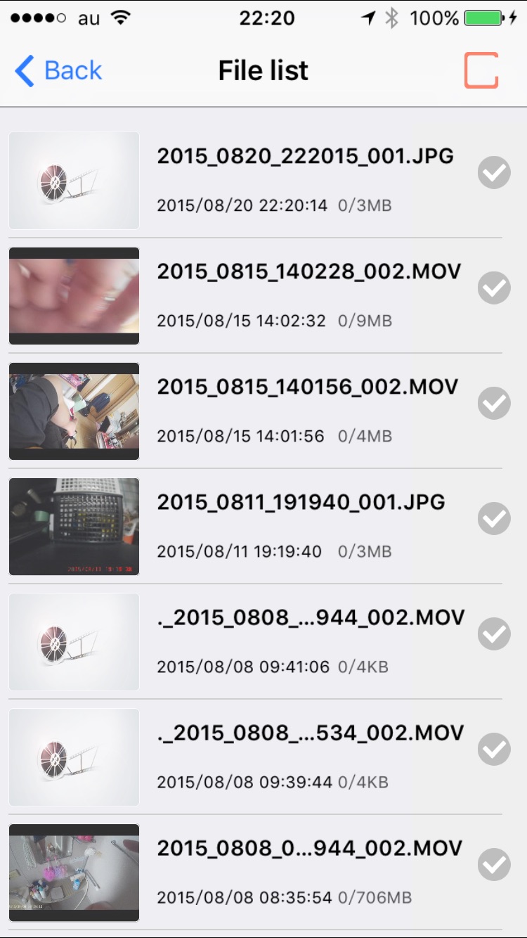 Sj4000wifiをiosアプリfinalcamでwifi接続してみた Ios9でも接続し操作できた ひーちーのつぶやき