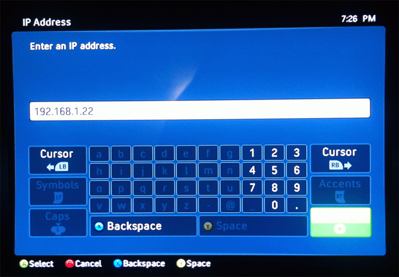 xbox360ipsettingsipaddressentered HeelpBook