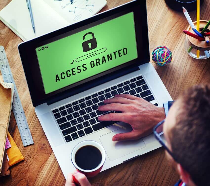 Logical access controls assured by automation