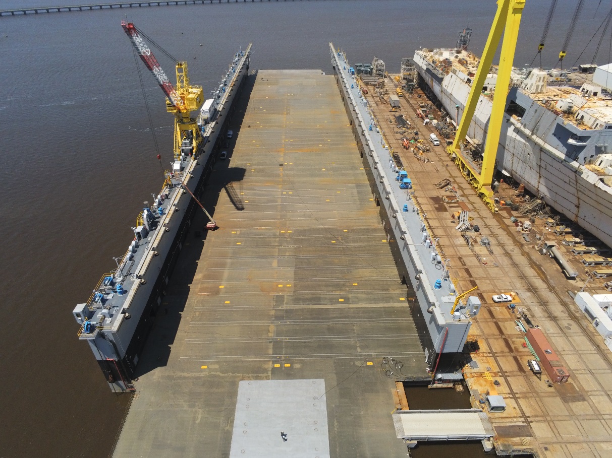 Huntington Ingalls, Pascagoula, MS70,000 LT Capacity Transfer Dock