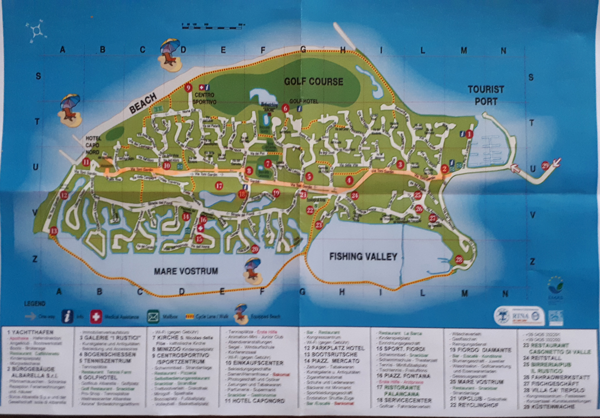 Albarella Italien Karte Albarella endlich Frühling! Heide unterwegs