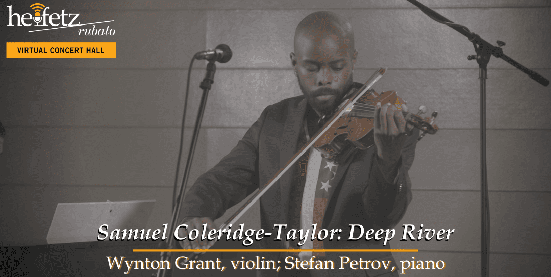 Alumni Monday Crossing the Deep River Heifetz