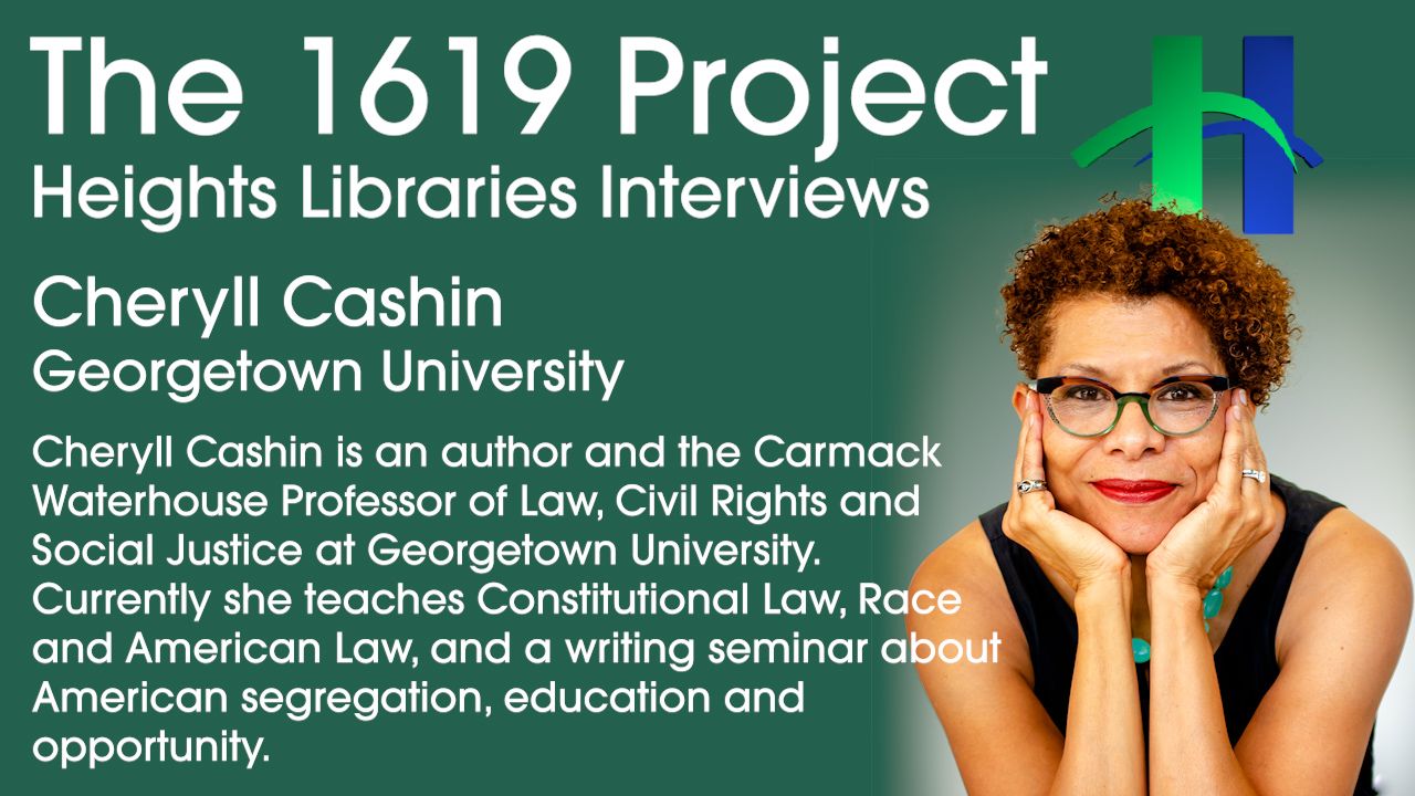 Sheryll Cashin on her new book White Space, Black Hood Heights Libraries