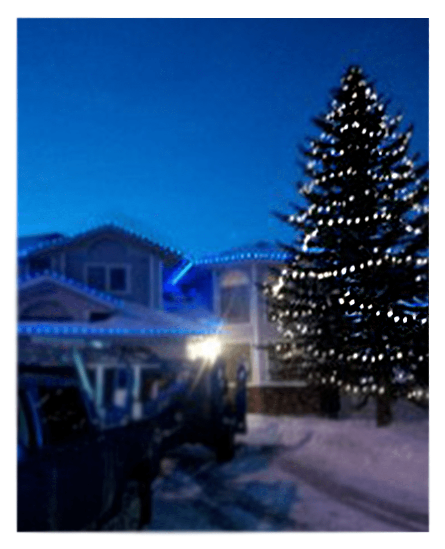 Christmas Lights Installation Edmonton Heights Residential