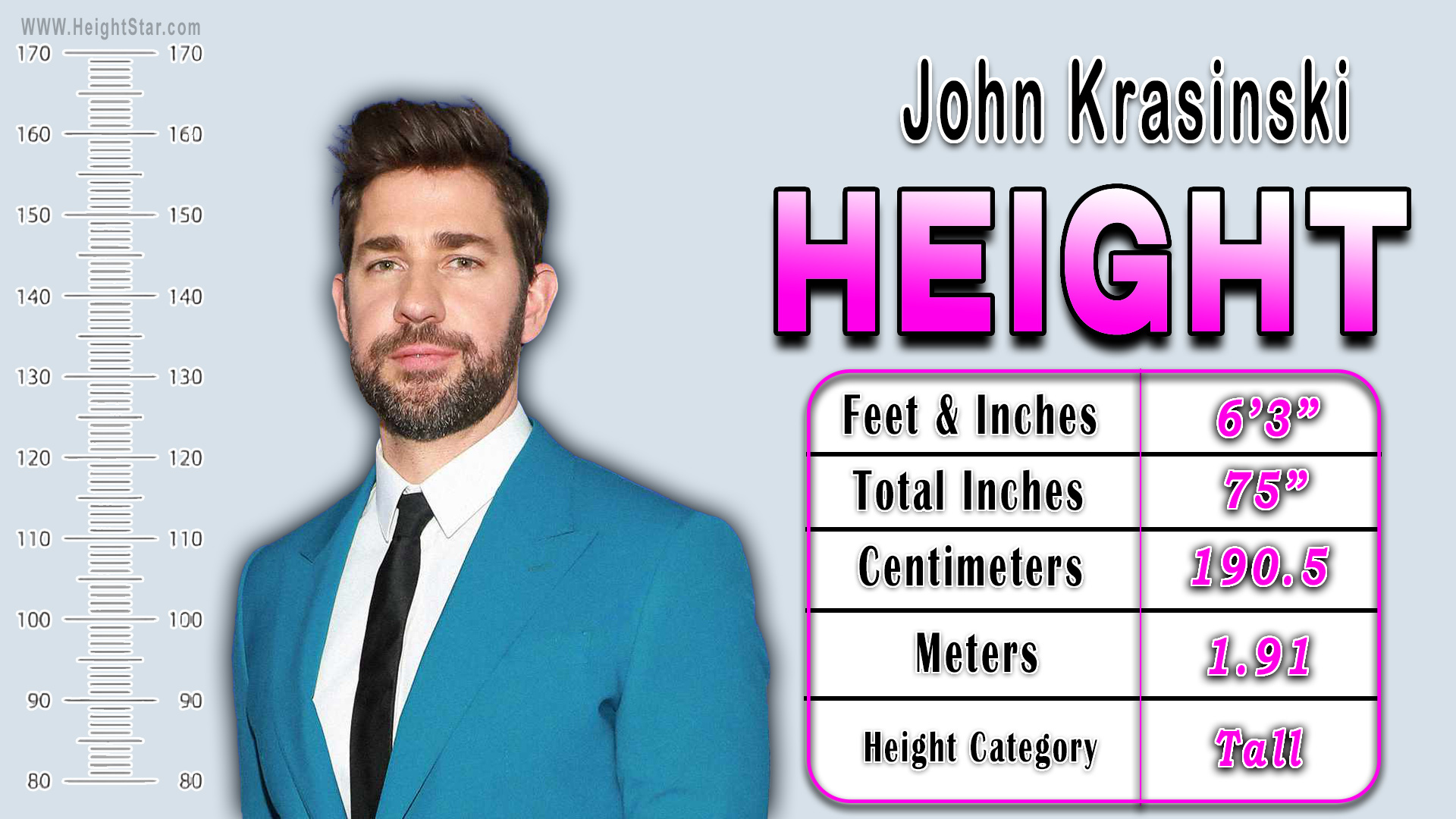 John Krasinski Height