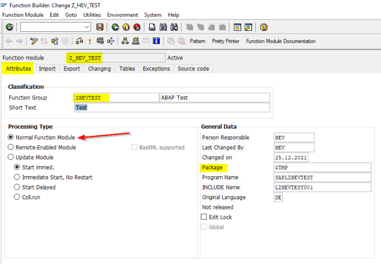 SAP how to program and test ABAP function modules Heiko Evermann's