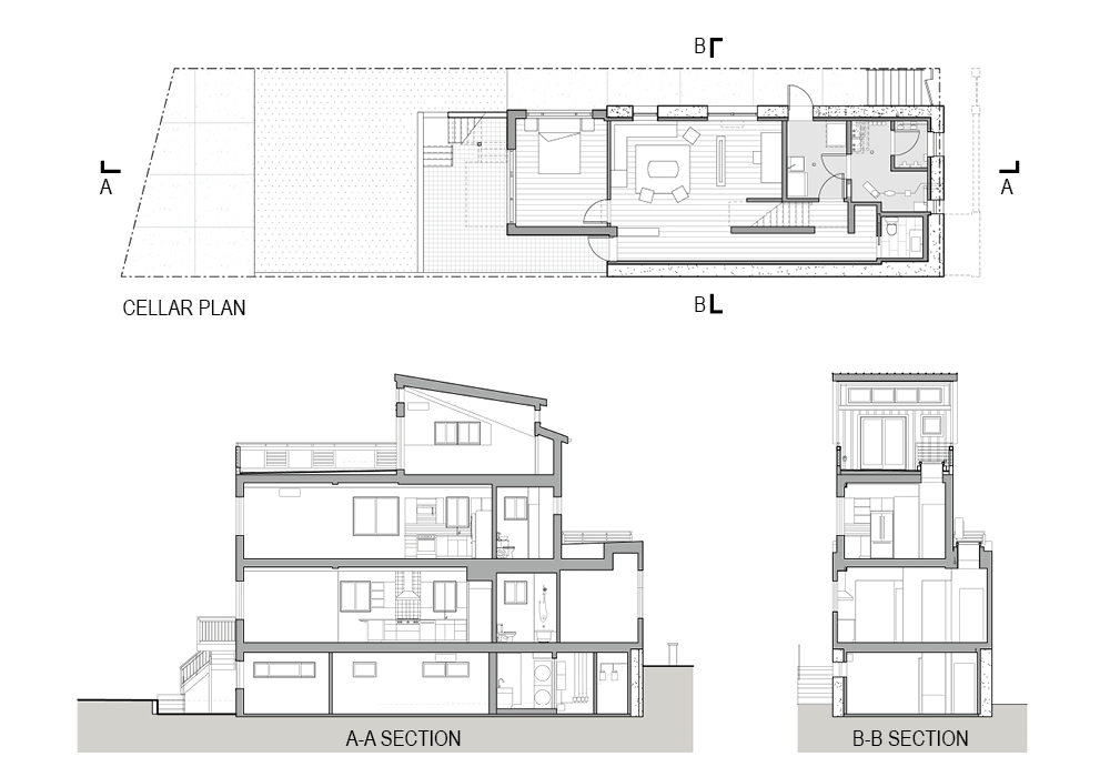 Off Broadway Duplex Astoria Laura Heim Architect PLLC