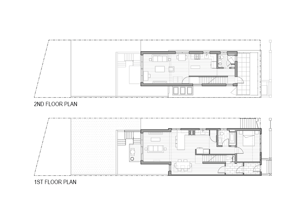 Off Broadway Duplex Astoria Laura Heim Architect PLLC