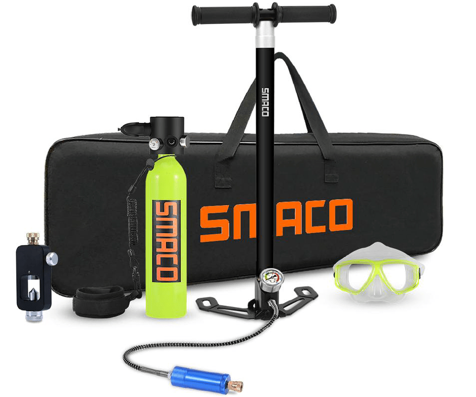 mini diving tank set - Heimatwolke all in one, easy to carry anywhere!
