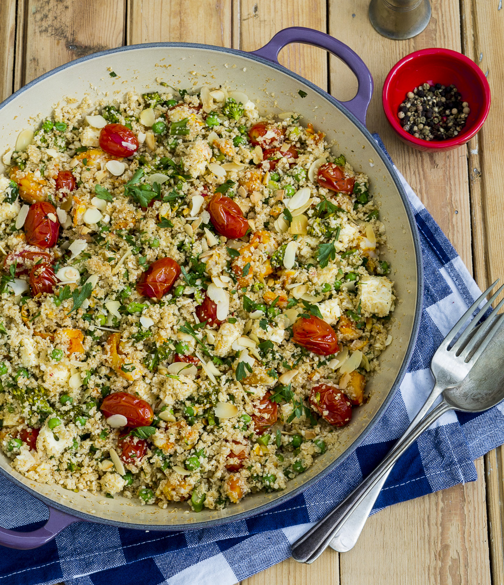 Cauliflower "Couscous" Hein van Tonder Food Photographer & Stylist