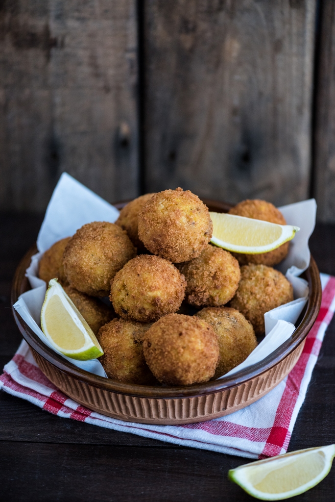 Fried Risotto Balls Hein van Tonder Food Photographer & Stylist
