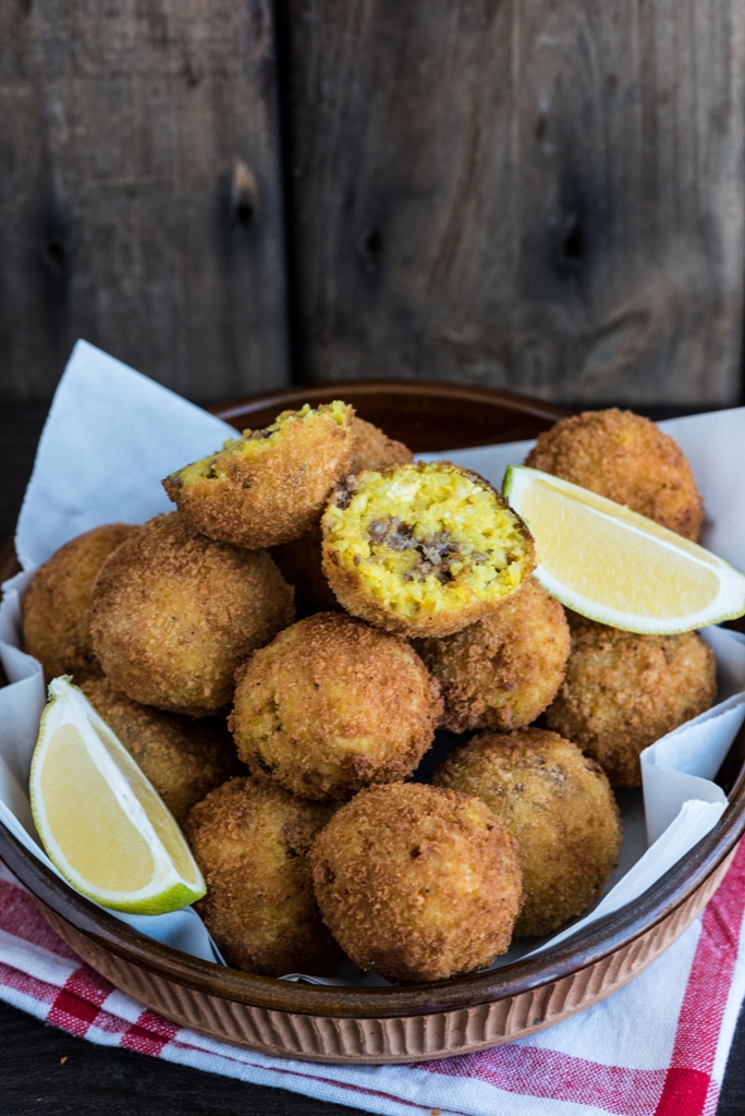 Fried Risotto Balls Hein van Tonder Food Photographer & Stylist