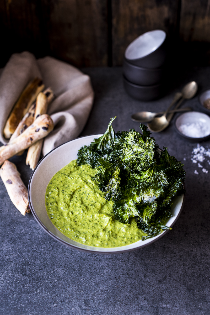 Kale Turmeric Coconut Soup by Hein van Tonder, awarded Cape Town