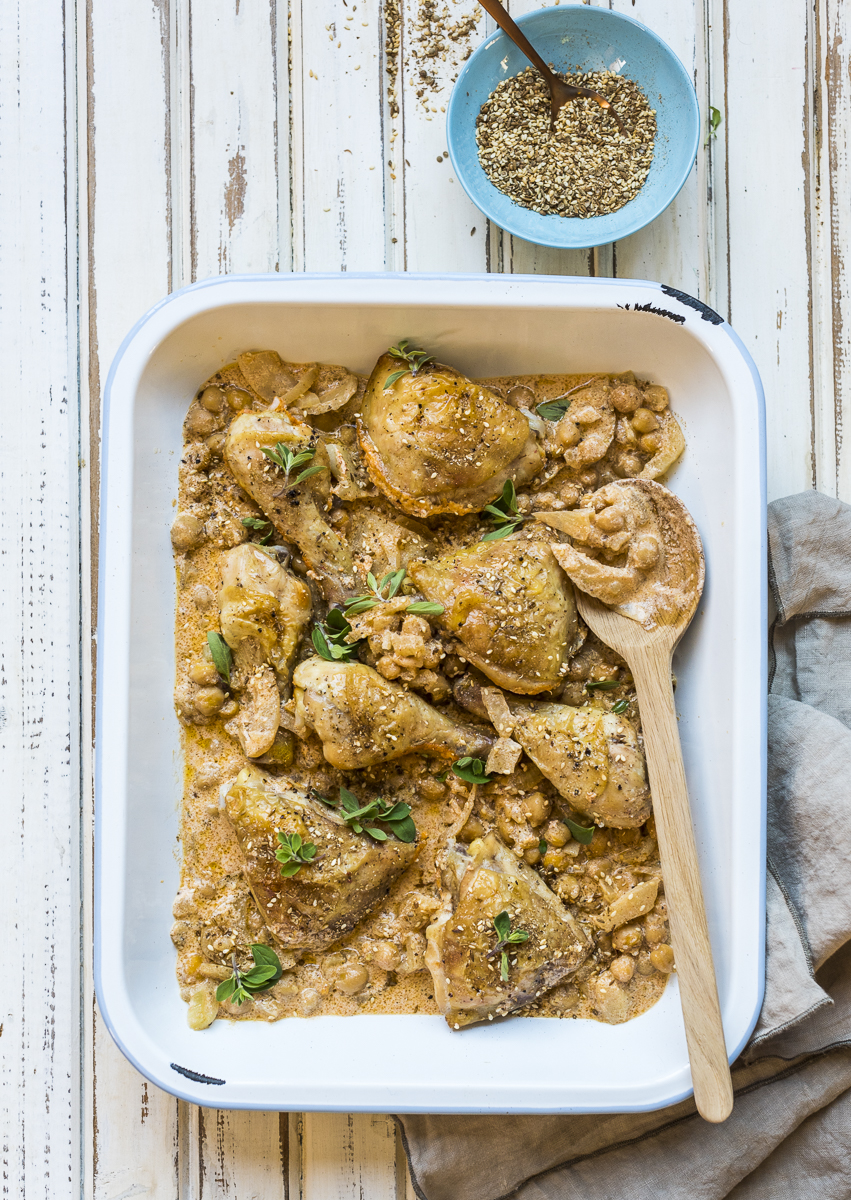 Paprika Chicken with Chickpeas and Fennel Hein van Tonder Food Photographer & Stylist